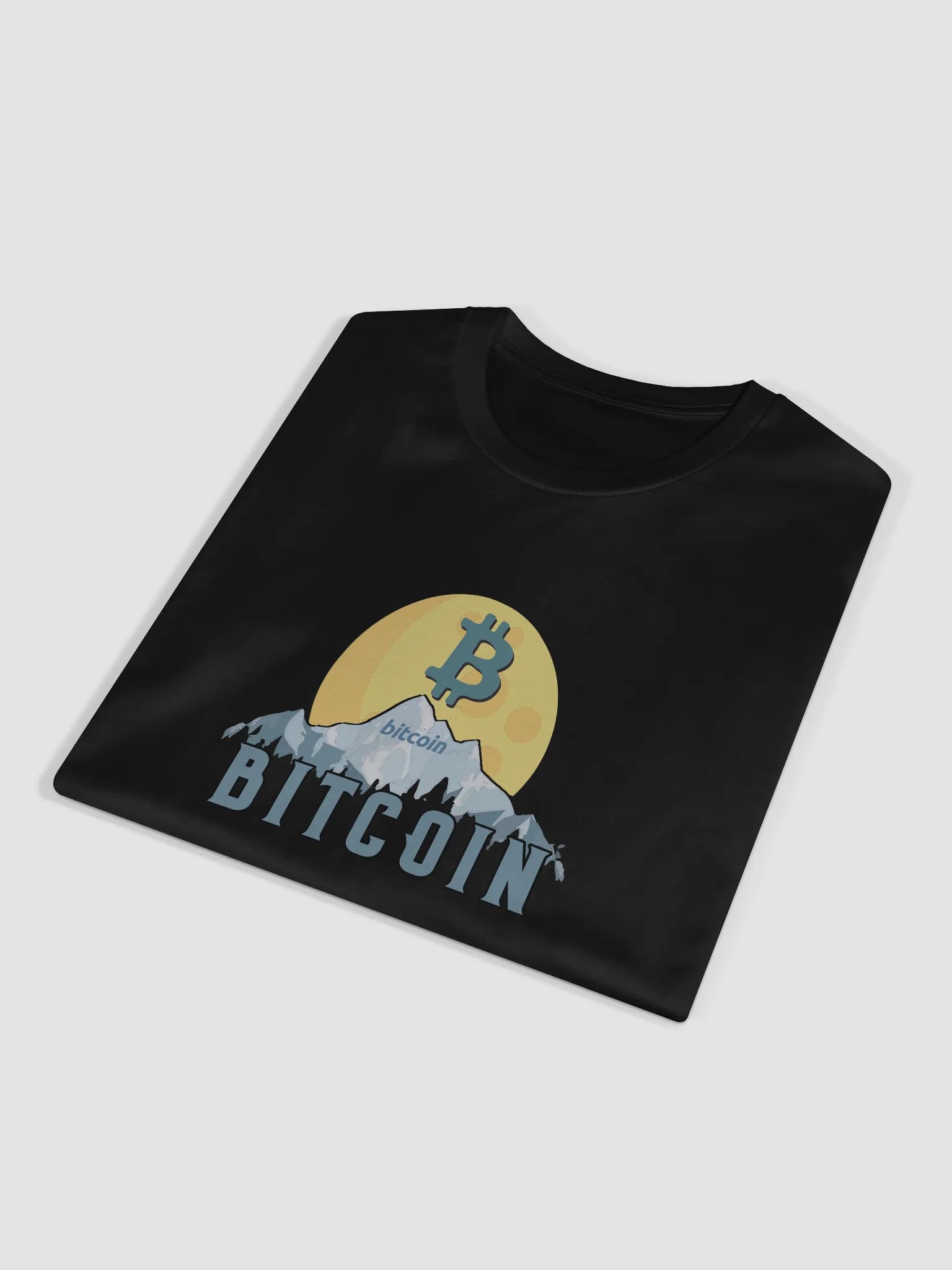 Bitcoin Mountain Range Unisex T-Shirt product image (7)