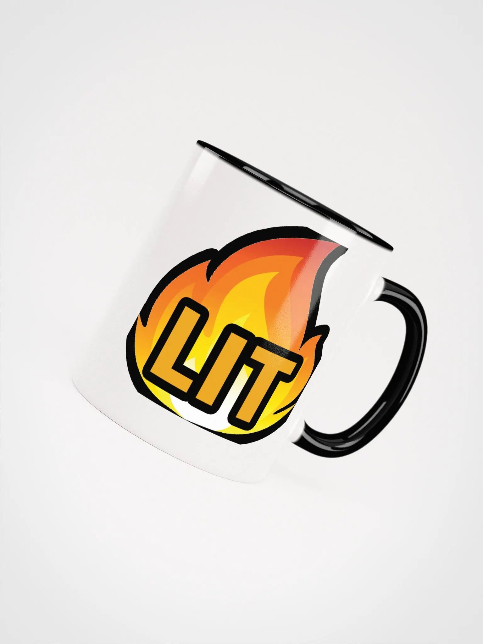 Flaming 'LIT' Ceramic Mug product image (45)