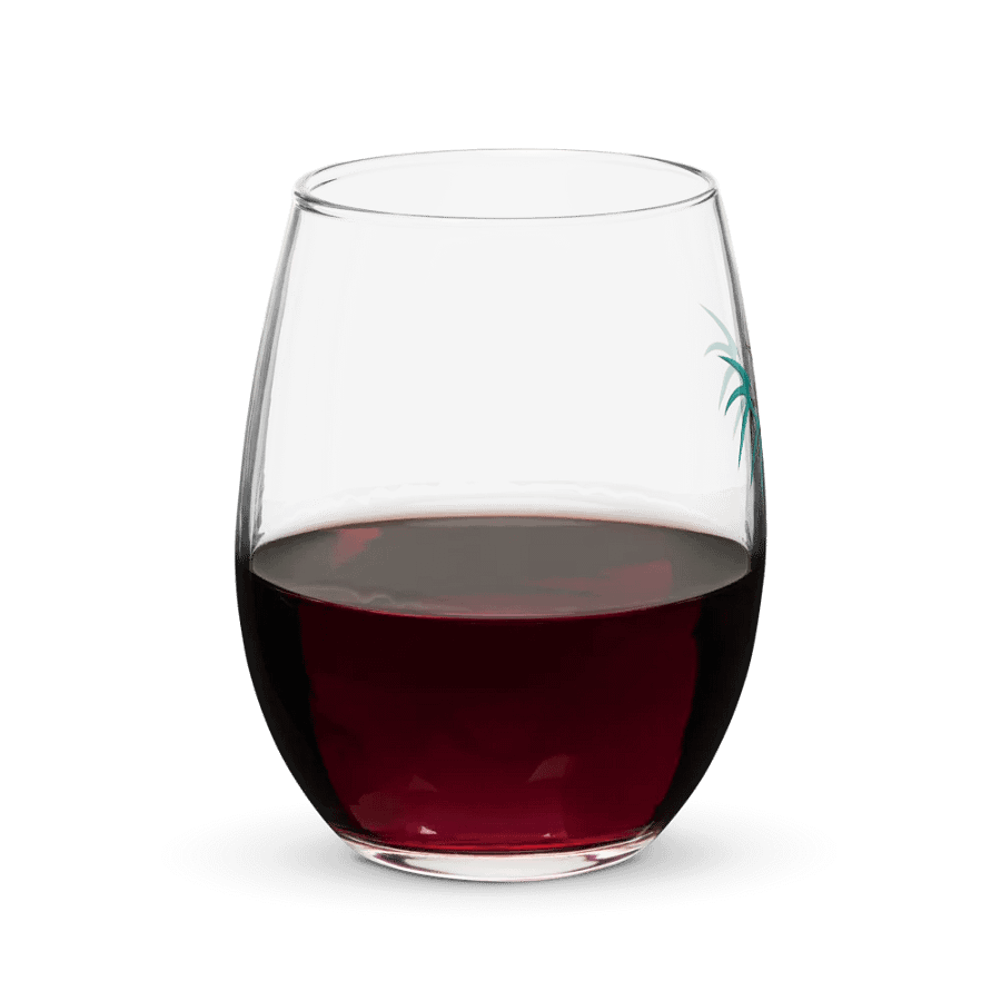 RafaZafar Logo Stemless Wineglass (silver) product image (8)