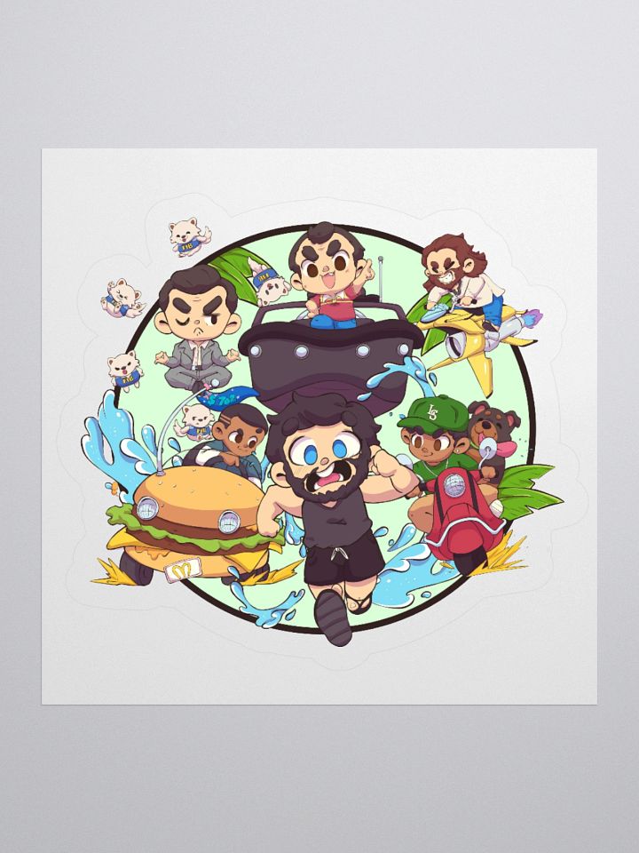 Running from Chaos Sticker product image (1)