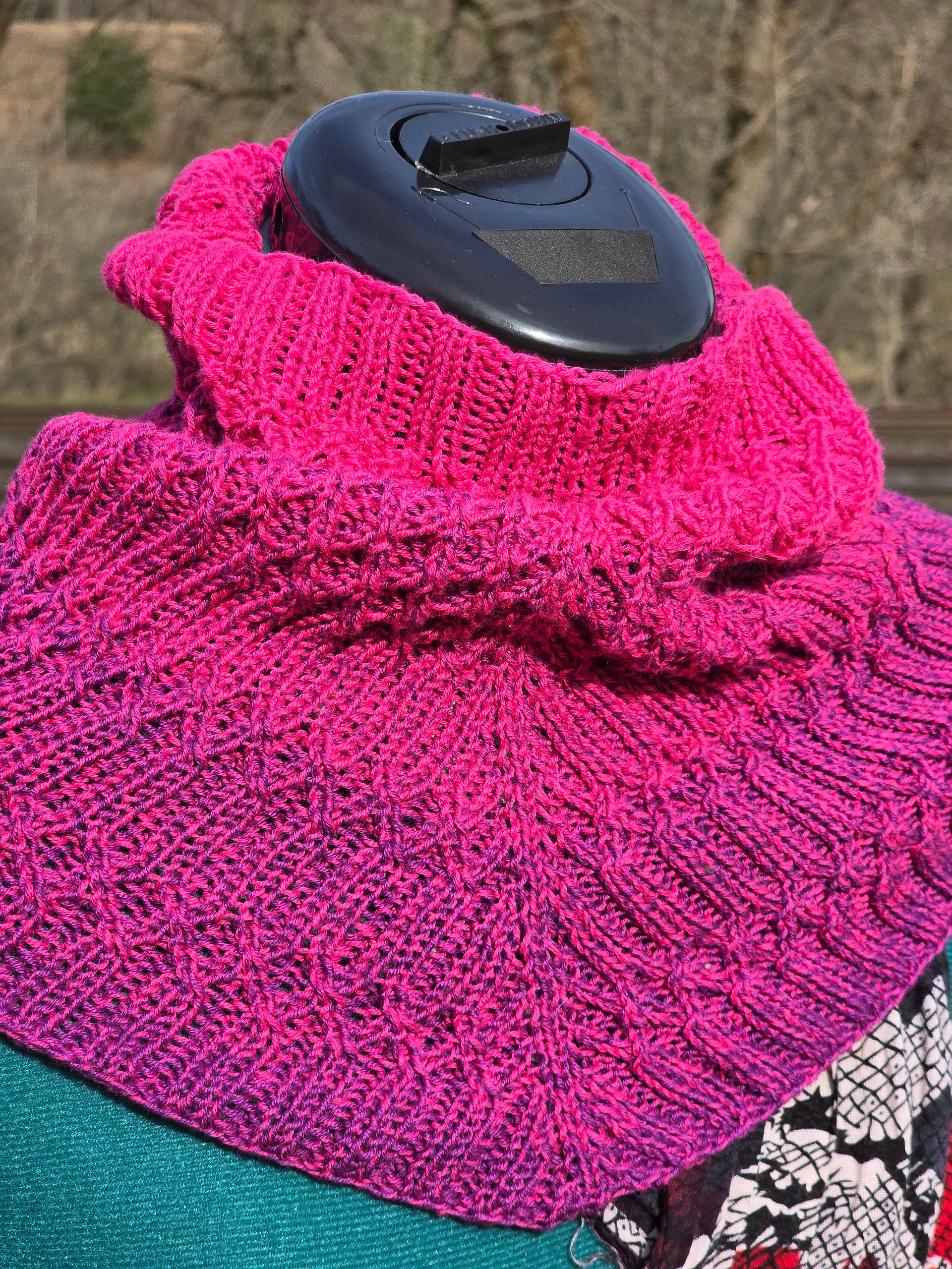 Knit Pink Cowl 🐑 product image (2)