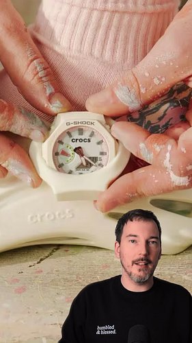 For $200 you not only get a G-Shock but a pair of Crocs to attach your new watch to as well, with the Crocs Echo Wave Clogs &...