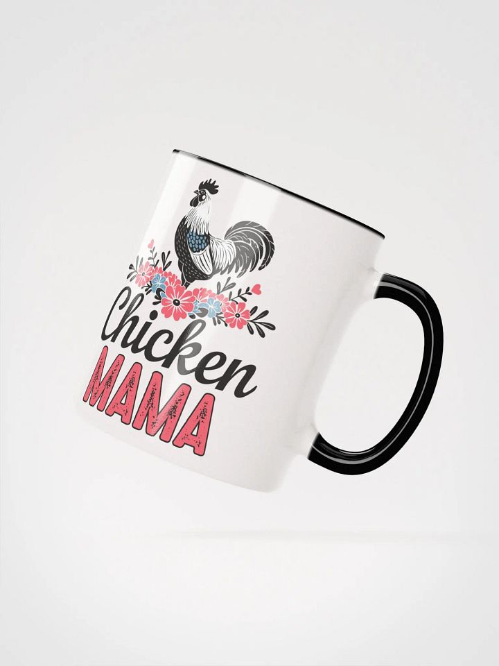 Colorful Chicken Mama Ceramic Accent Mug product image (11)