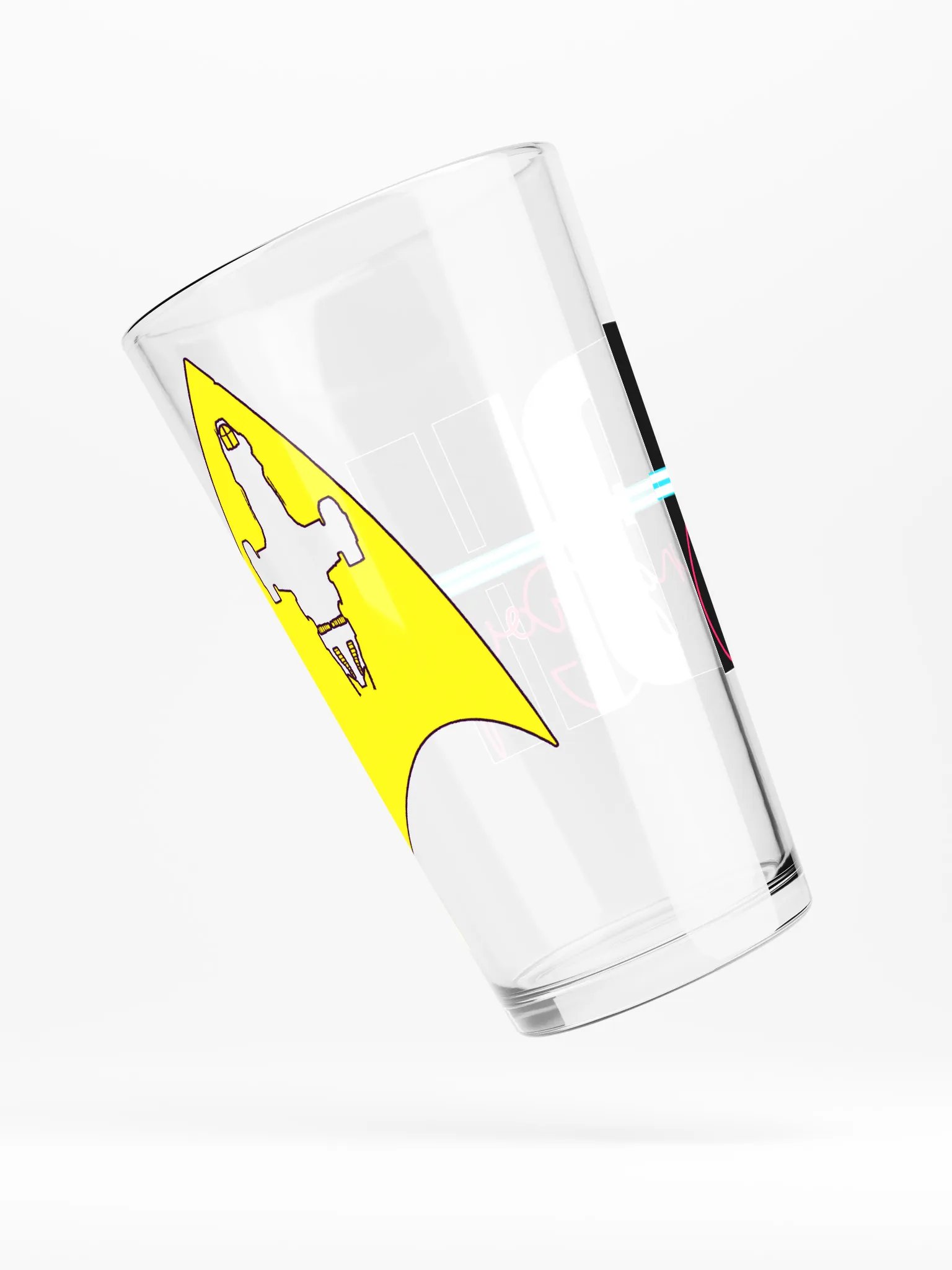 Heroic Explorer Shaker Pint Glass product image (6)