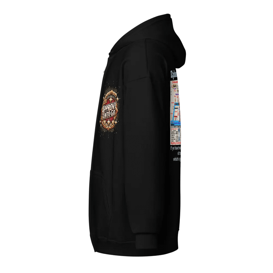 Approved Unto God Zip Hoodie product image (3)