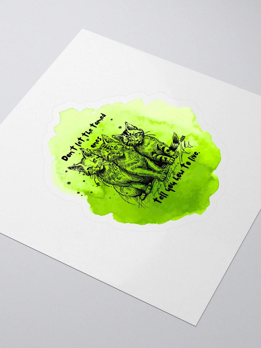 Wild Cats Wisdom Sticker Pack product image (3)