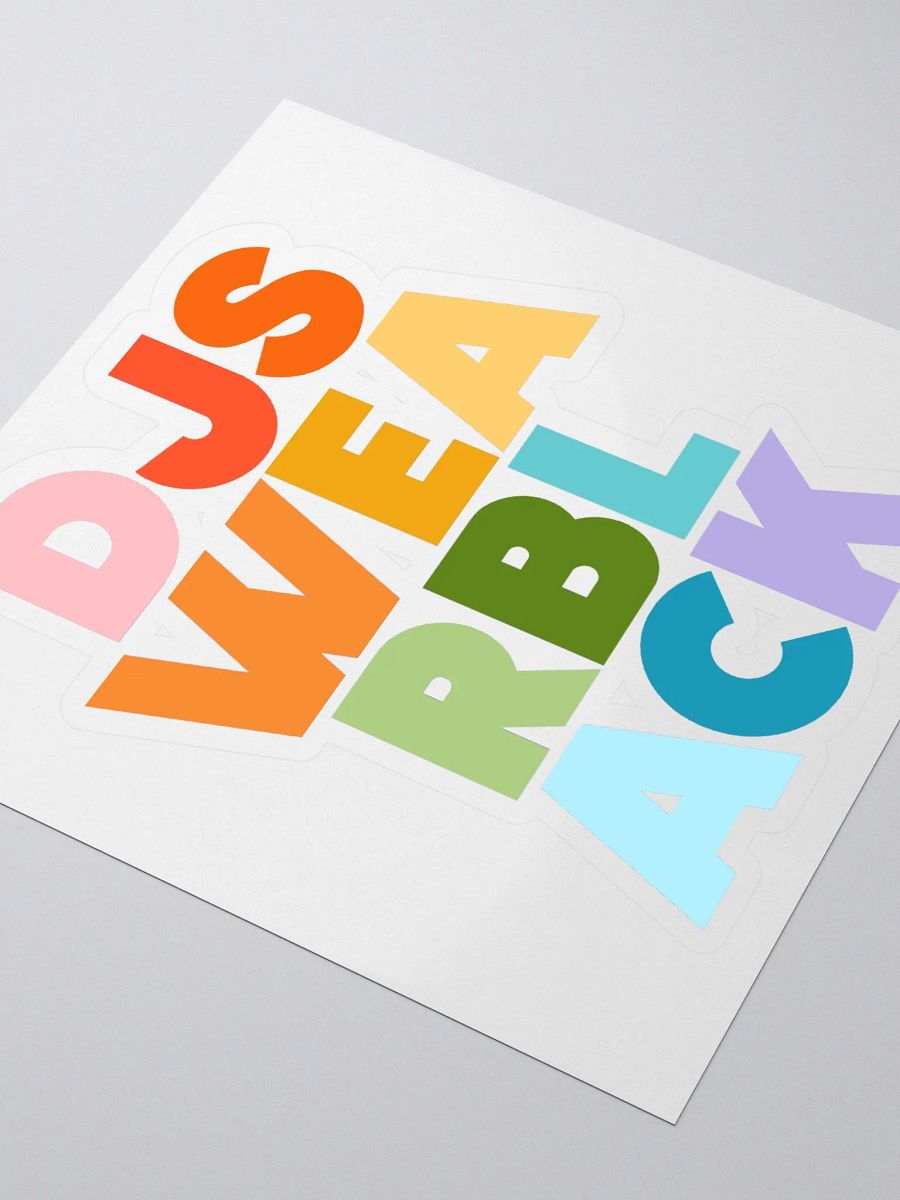 DJS Wear BLACK (col) sticker product image (3)