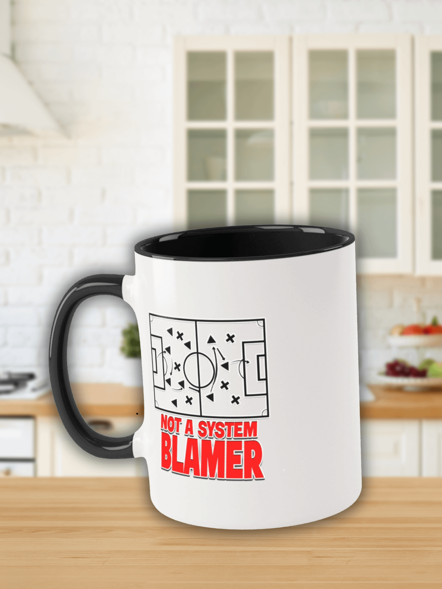 Not A System Blamer Mug With Color Inside product image (2)