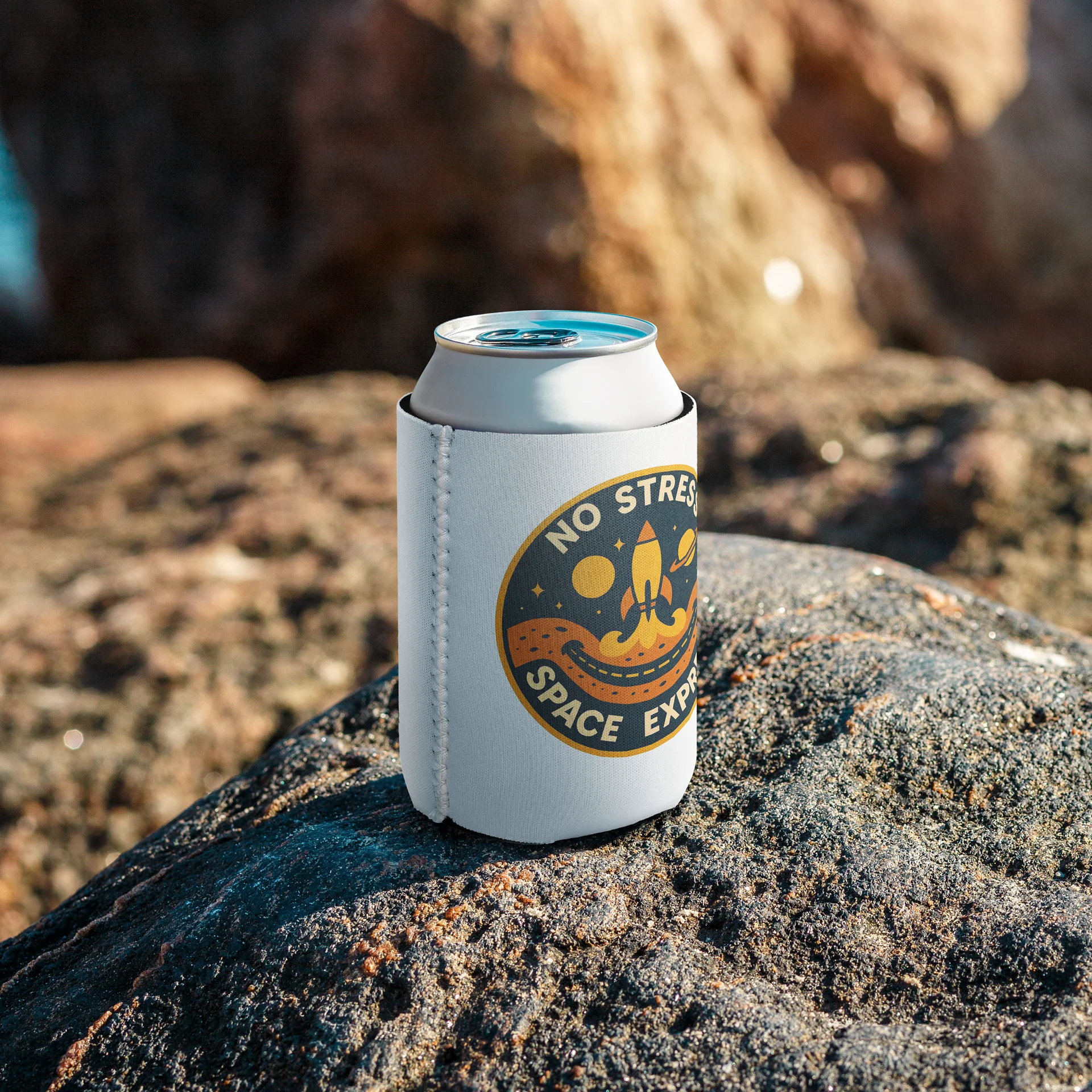 No Stress & Astrobrau Two-sided Can Coozie product image (10)