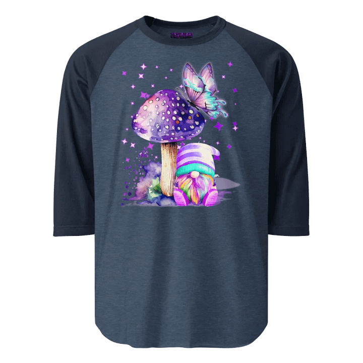 Whimsical Gnome Dreams Raglan Tee product image (1)