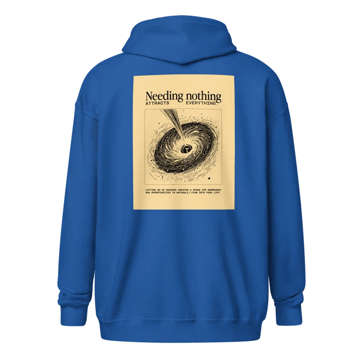 Needing Nothing Zip Hoodie TAO product image (1)