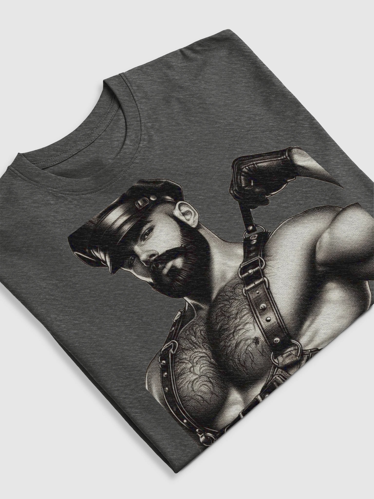 Gay Leather Bar Pride "King Daddy" Leather Bar San Francisco Pride Graphic Design Classic T Shirt product image (11)