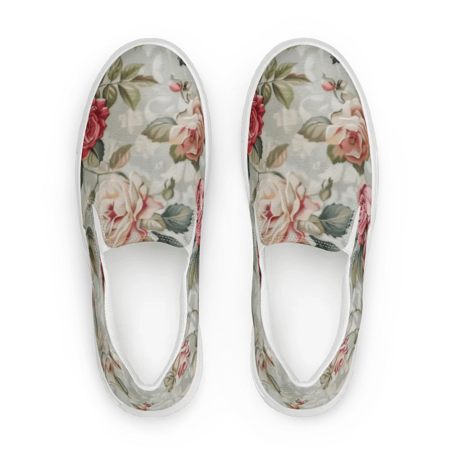 Vintage Rose Garden Slip-Ons product image (2)