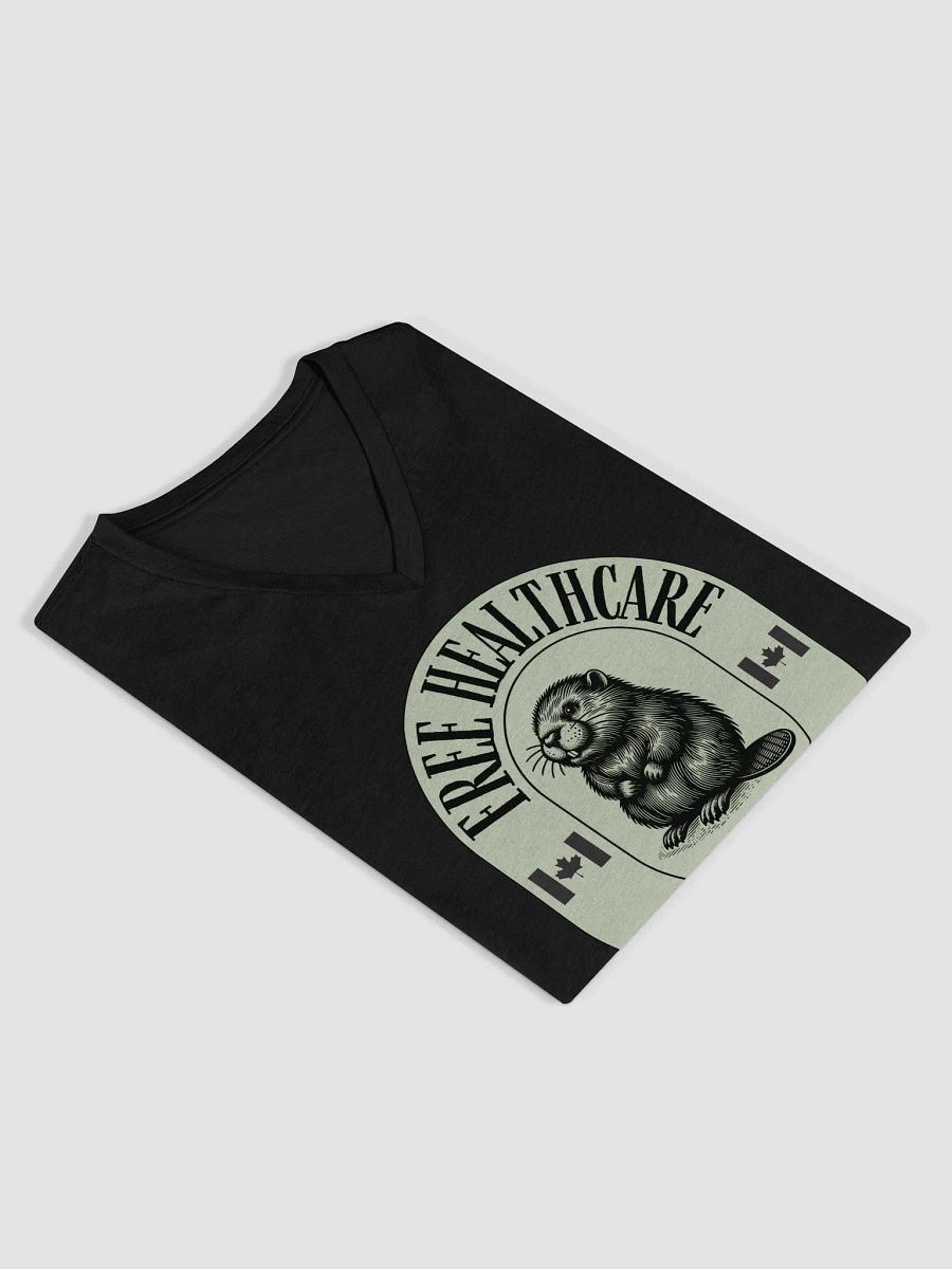 Canadian Pride Beaver V-Neck Tee product image (16)