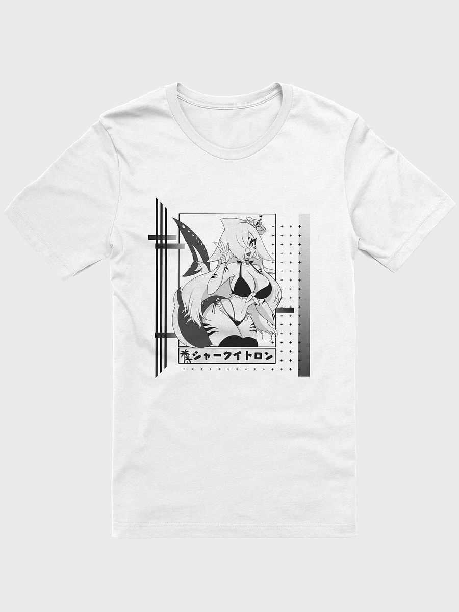 Sharky T-Shirt (White, Full Pattern) product image (1)