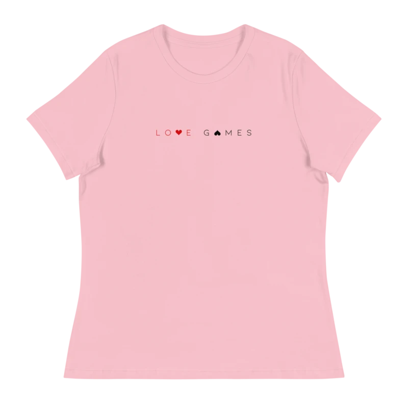 Love Games Women's Tee - Pink product image (1)