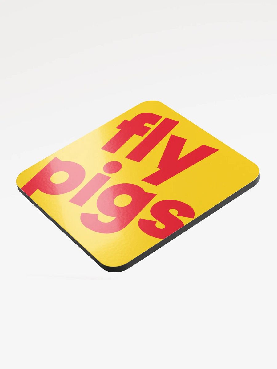 flght FLY PIGS EMOJI Coaster product image (3)