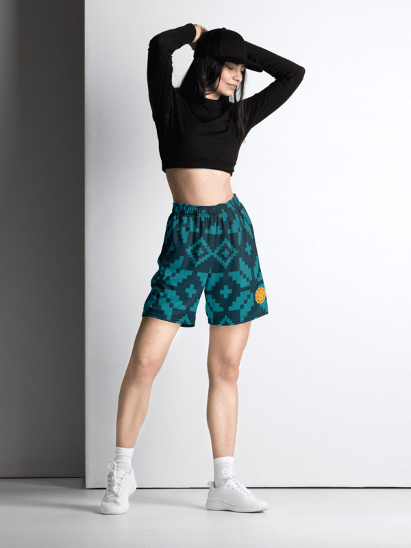 All-Over Print Recycled Unisex Mesh Shorts product image (2)