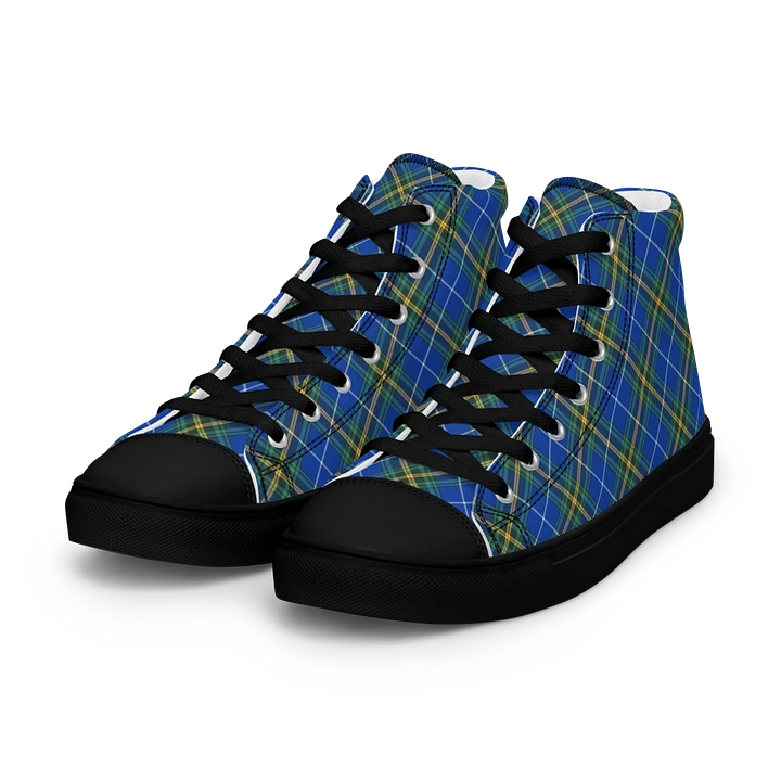 Nova Scotia Tartan Men's High Top Shoes product image (2)
