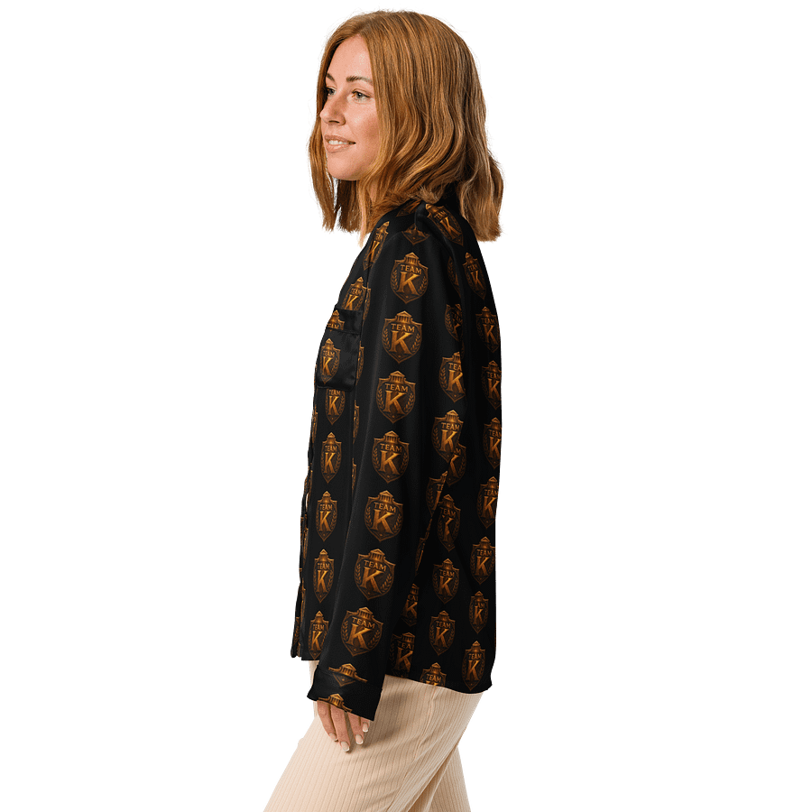 Team K V-5 Women's Long Sleeve Pajama Top product image (4)