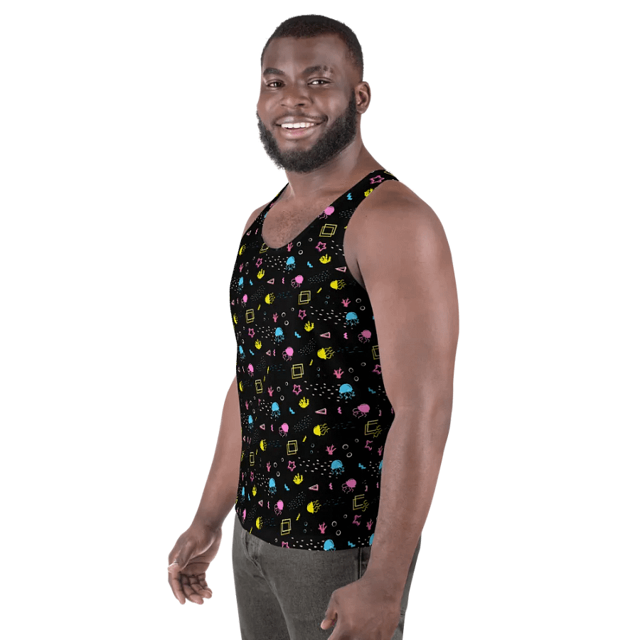 Shifty Seas black pattern tank top product image (5)