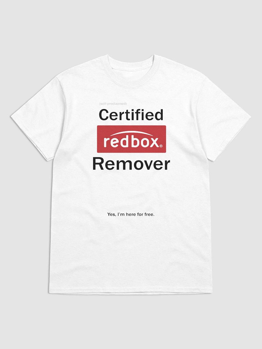 Certified Redbox Remover | T-Shirt product image (1)