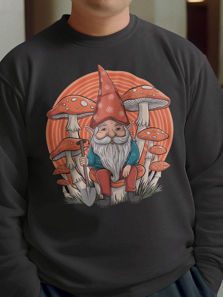 Gnome Mushroom Magic Sweatshirt product image (1)