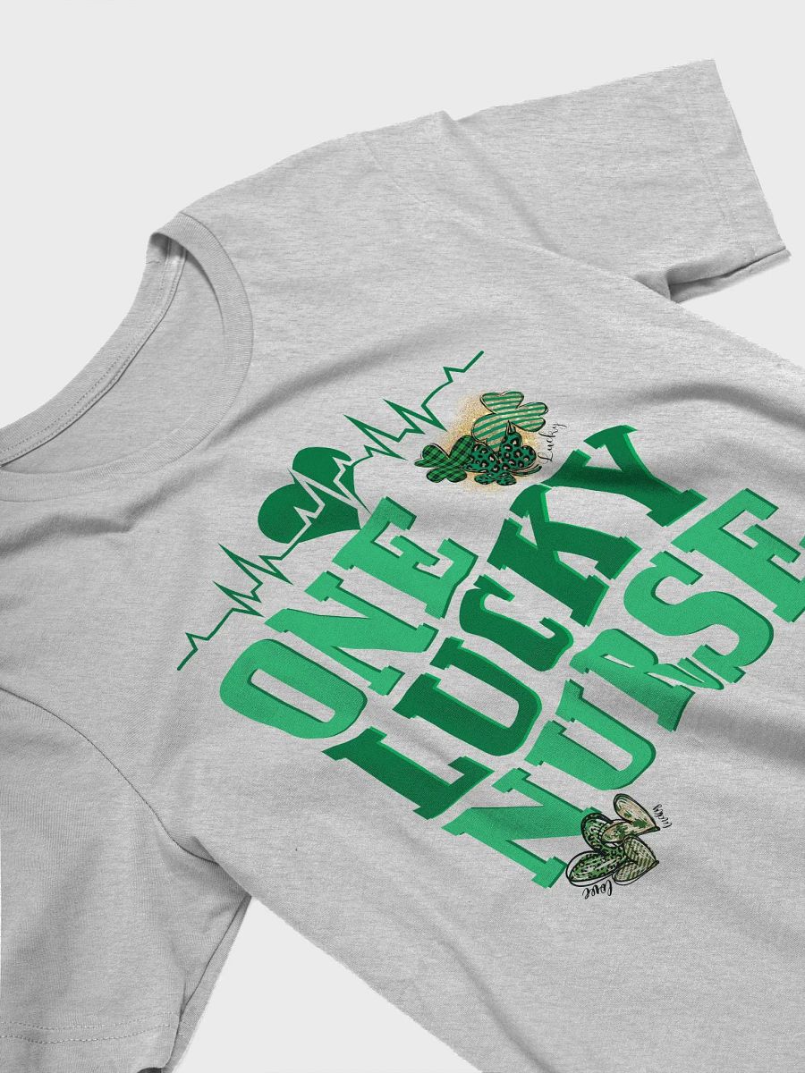 One Lucky Nurse RN Happy St. Patrick's Day St Paddy Shamrock T-Shirt product image (4)