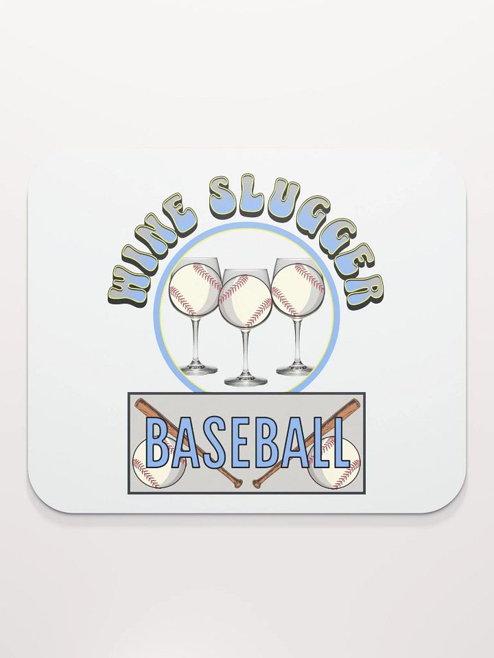 Wine Slugger Baseball Classic Mouse Pad product image (2)