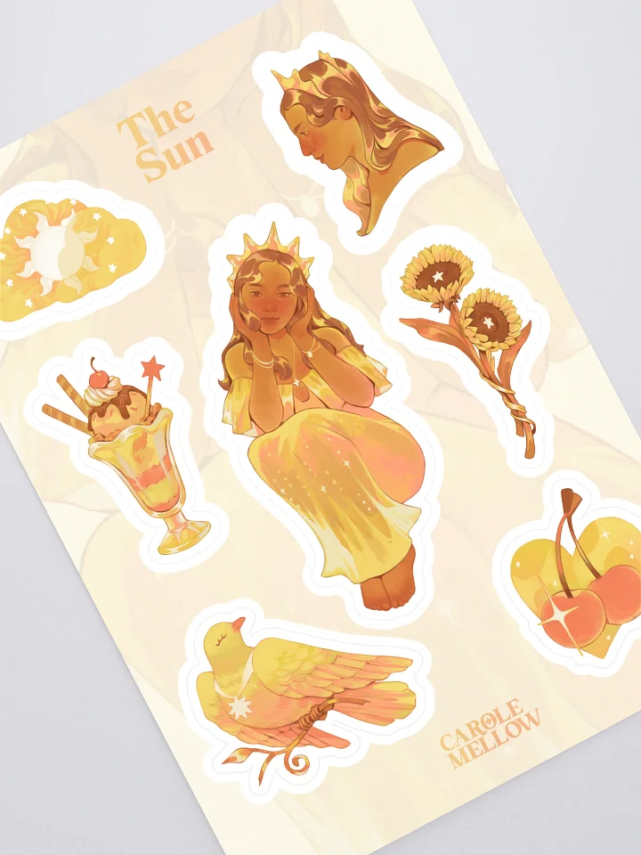 The Sun | Sticker Sheet product image (1)