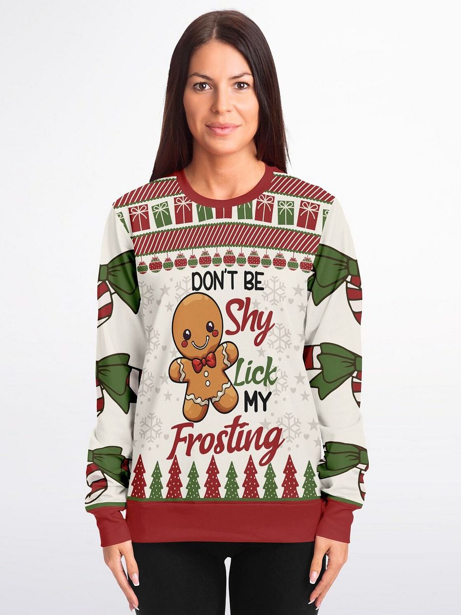 Funny Quote Gingerbread Man Ugly Christmas Sweater | Holiday Party Sweatshirt | Unisex Christmas Outfit product image (7)