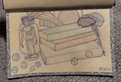 Here’s my sketch of the still life from the @queertrans.sketchclub this past Sunday 💙 I had to finish it at home because I ke...