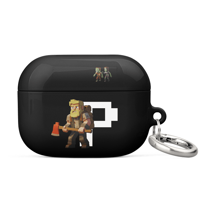 Patient PixelZ P Logo AirPods® Case (Black) product image (1)