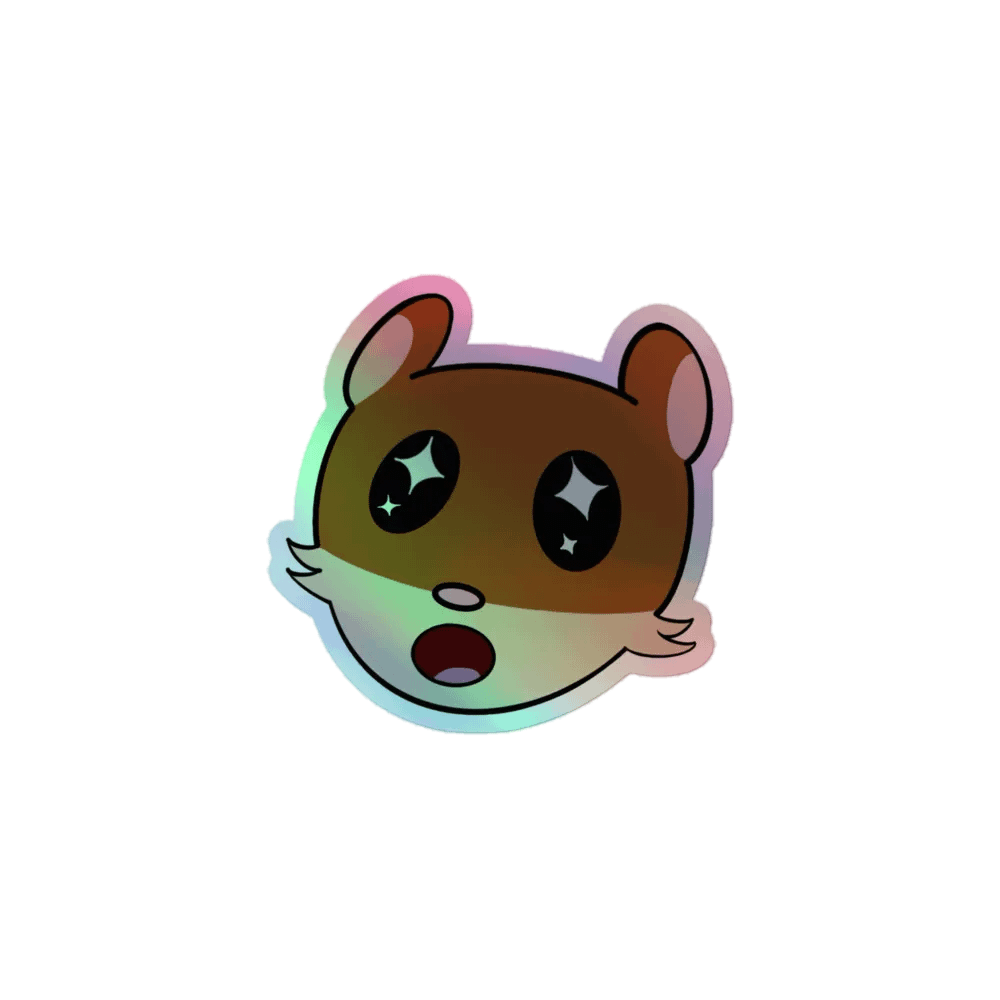 Peapod Pog Holographic Sticker product image (1)