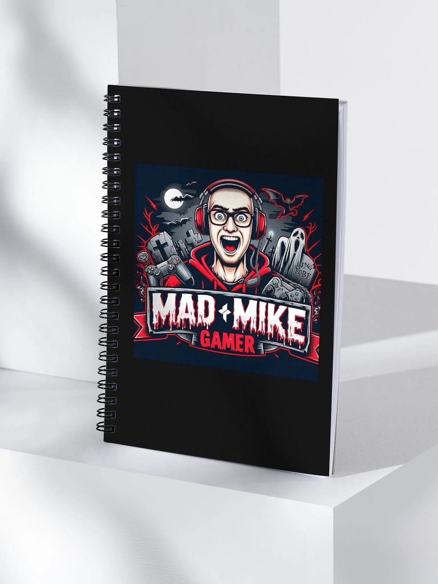 Scream & Game Spiral Notebook product image (4)