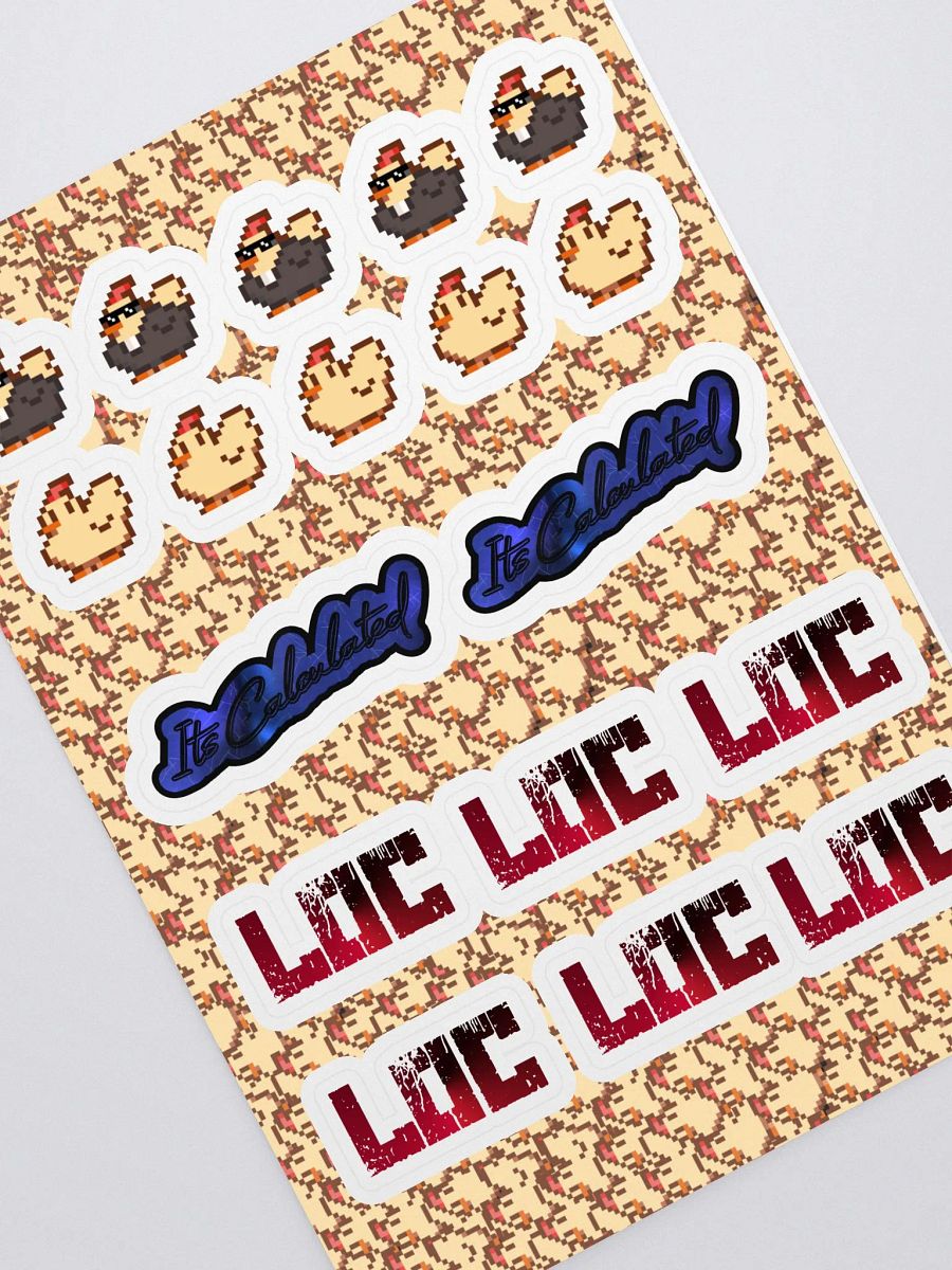 LOC Stuff Sticker Sheet product image (1)