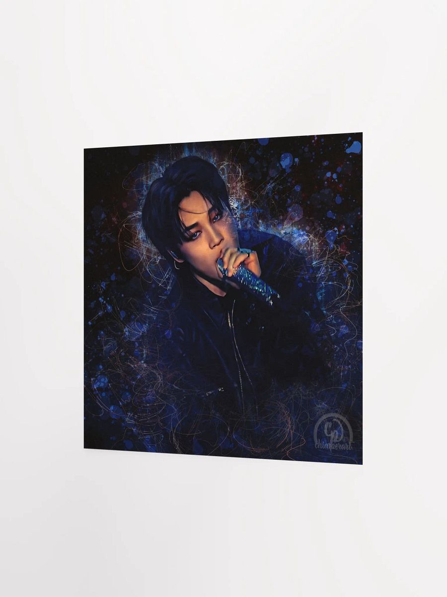 BTS - Jimin in the Dark Print (Unframed) - Designed by ChimberArt product image (9)