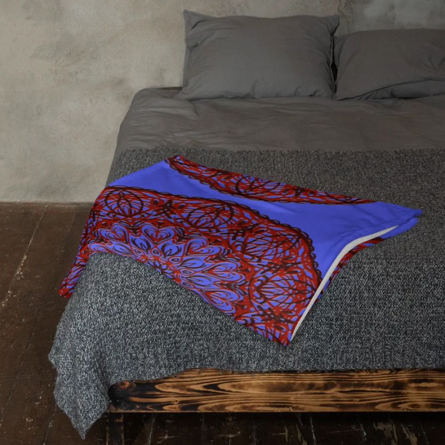 Mystic Mandala Dream Throw Blanket product image (11)