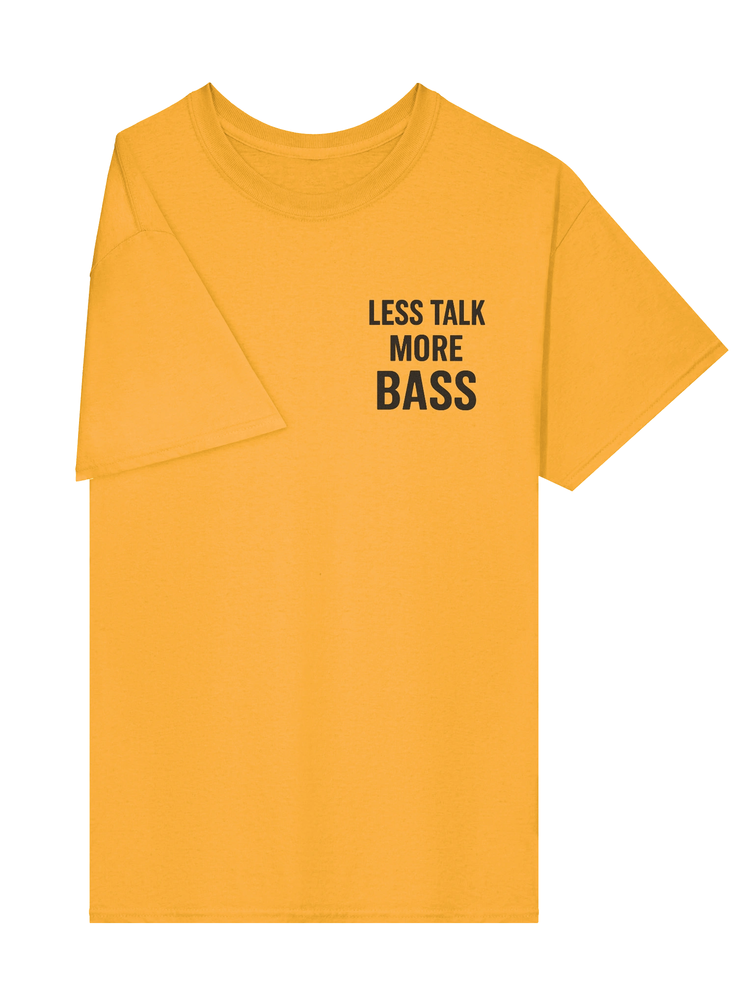 Less Talk MORE BASS @shaksbasschannel bass t-shirt product image (16)