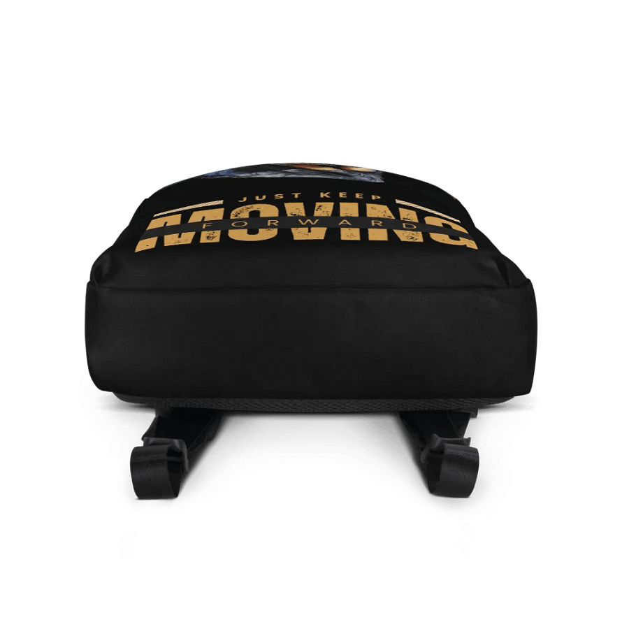 Rottweiler Keep Moving Forward All-Over Print Backpack product image (6)