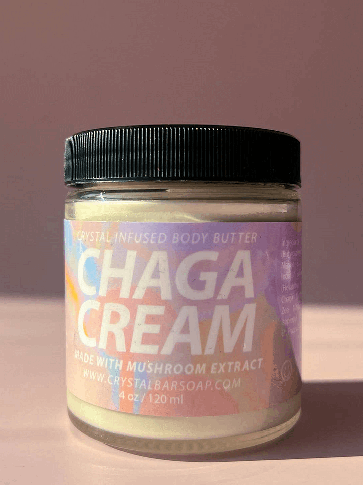Chaga Cream Body Butter – Mookaite with Reishi & Chaga Extract **PRE-ORDER*** product image (1)