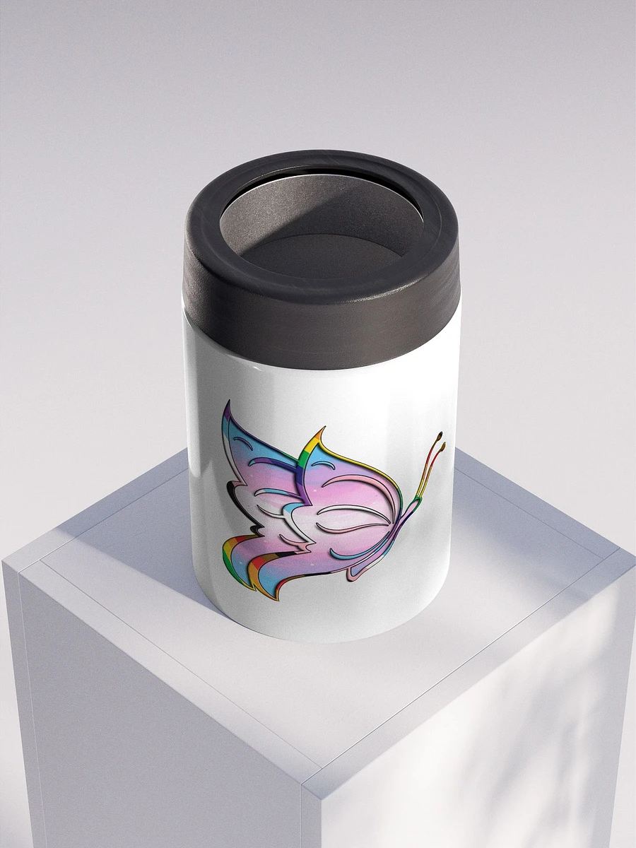 Justagirlllexi Butterfly Logo Stainless Coozie! product image (4)