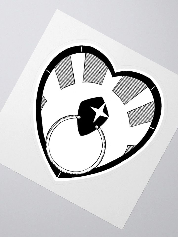 Grisk Black & White Symbol Sticker product image (2)