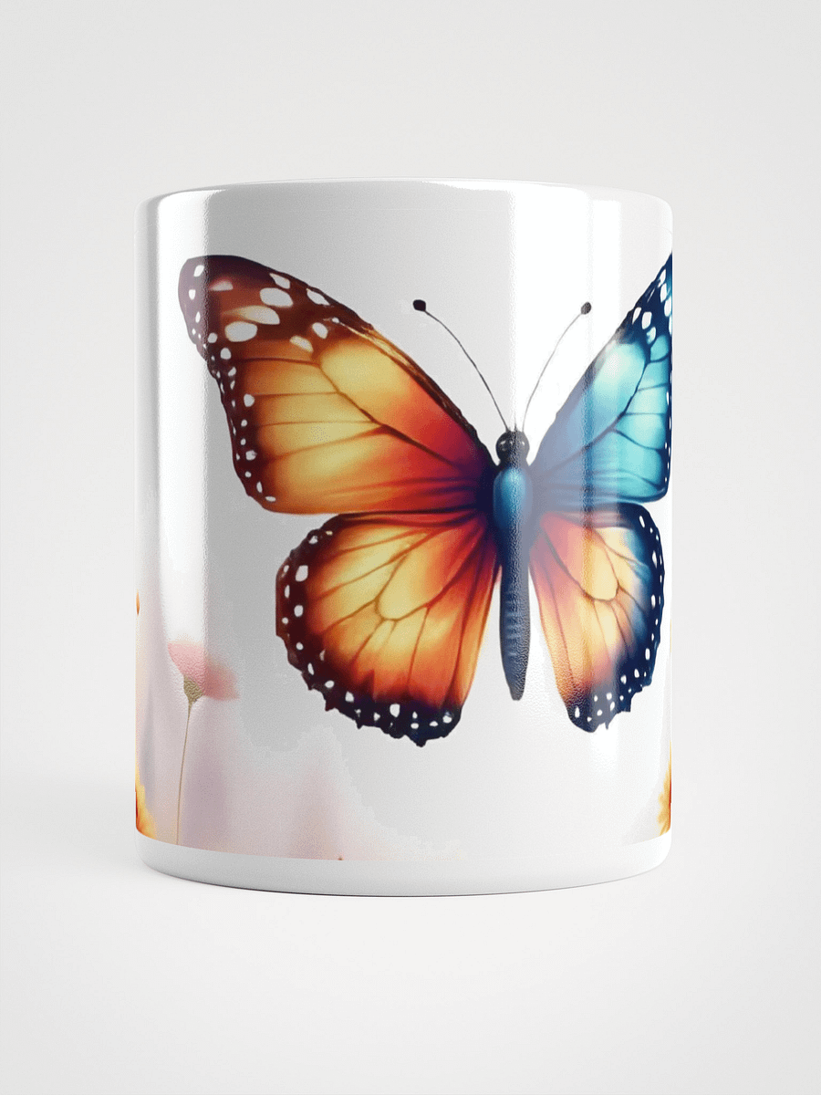 Mug Blanc - Papillon - Douceur Printanière - Idée Cadeau Originale product image (5)