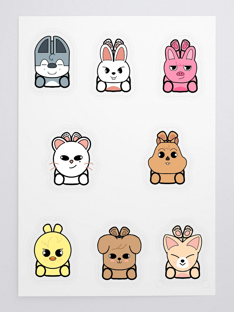 Skzoo laying down sticker sheet product image (3)