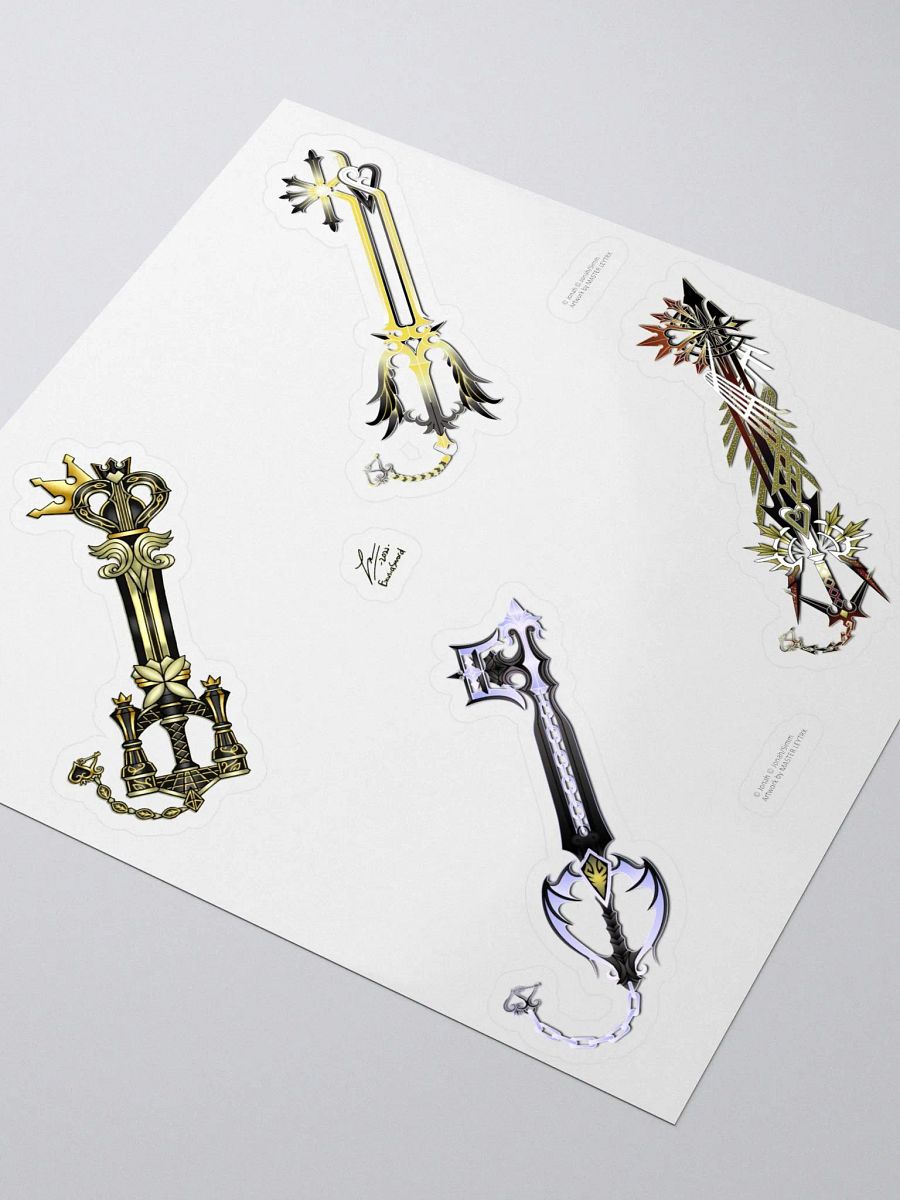 Vicennial Trace Keyblade Sticker Sheet 2 product image (3)