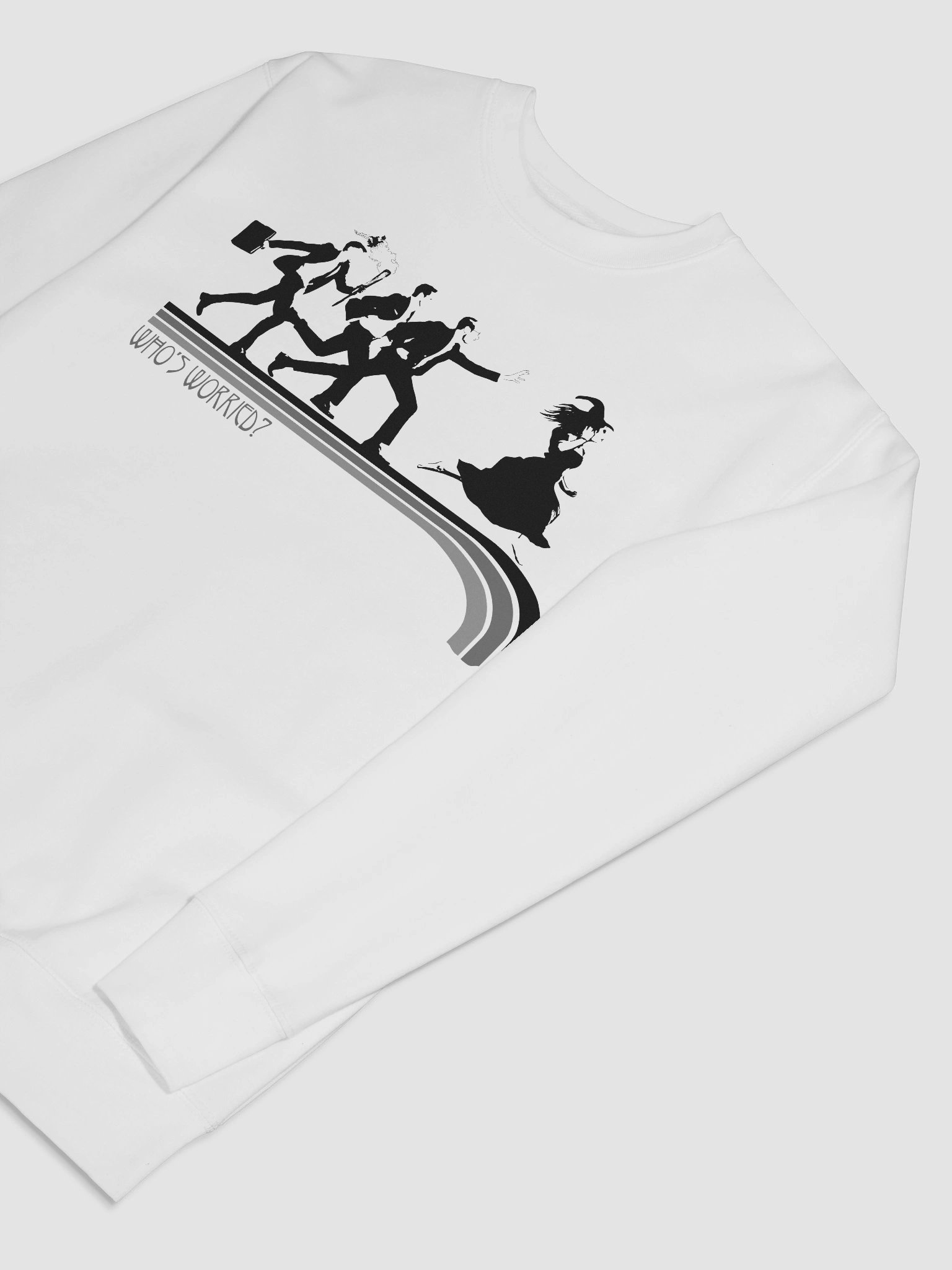 Who's Worried Premium Sweatshirt product image (7)