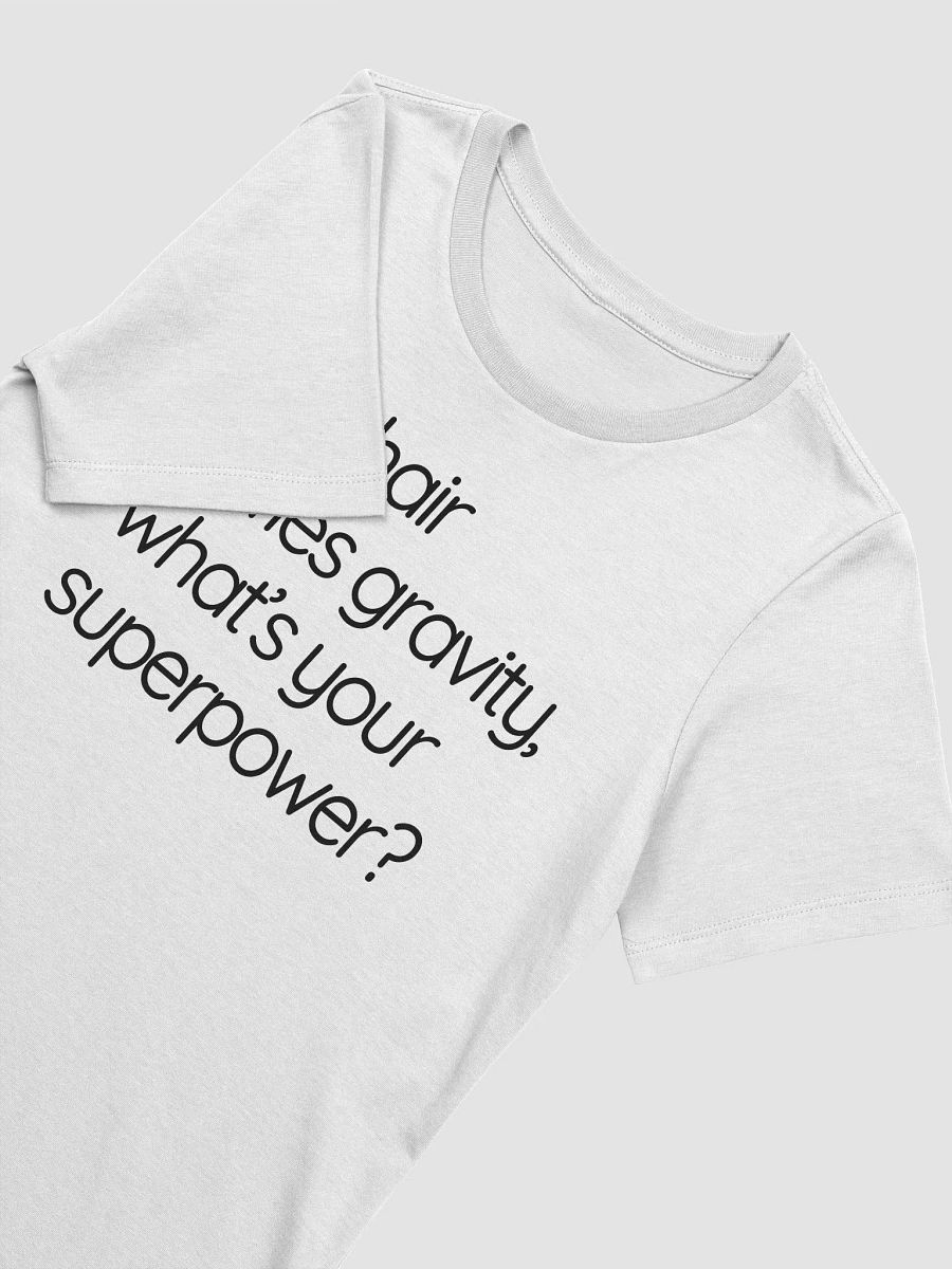 Defies Gravity Tee (white - relaxed fit) product image (31)