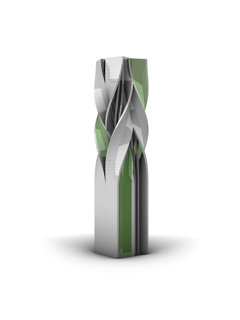 Grasshopper – EX 7 – Extrude curve + Twist product image (1)