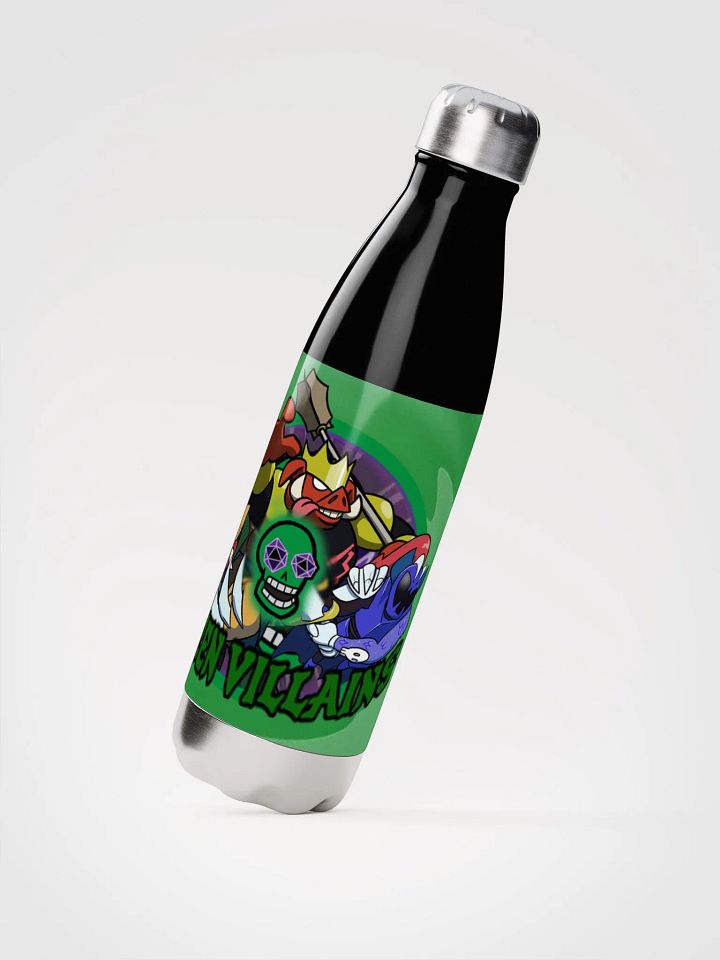 Green Villains Stainless Steel Water Bottle! product image (2)
